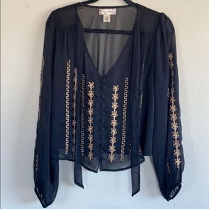 Band of Gypsies - Black Blouse